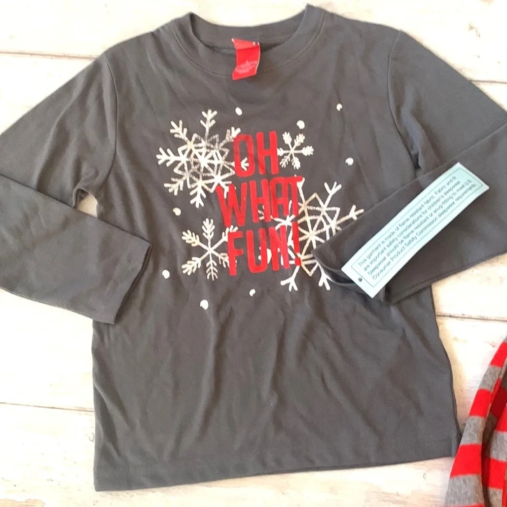 Boys 4T Christmas Holiday Pajamas Kids Pjs Size 4 Target NEW with Tags NWT